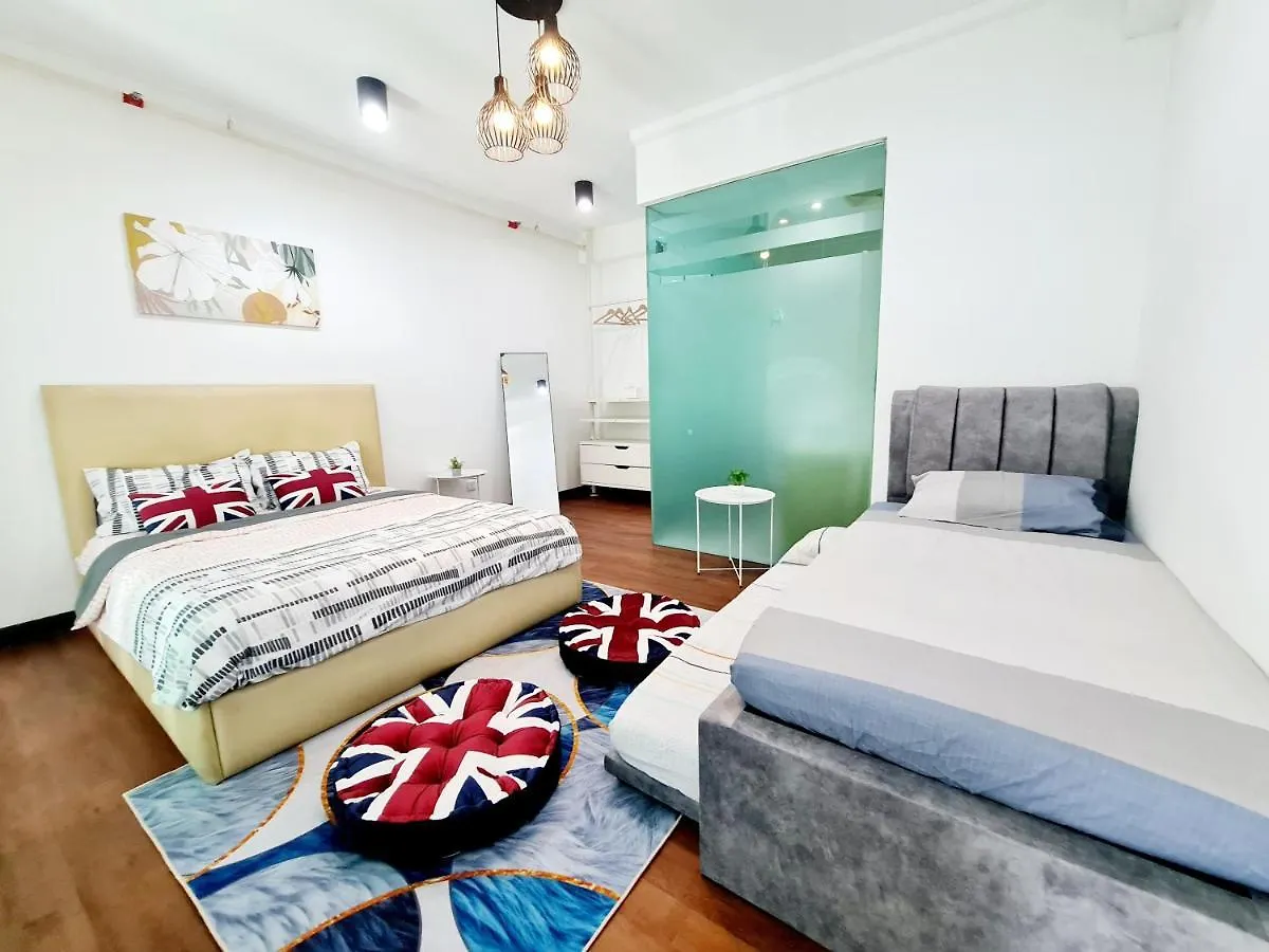 Bright 7 Guests Scott Garden Duplex 1 Room Old Klang Road, Taman Desa, Kuchai Lama, Bangsar South, Pearl Point, Mid Valley, Kuala Lumpur 0*,  Malajsie